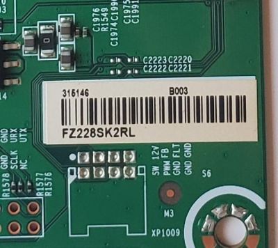 LED DRIVER PARA TV HISENSE / NUMERO DE PARTE 315146 / RSAG7.820.12255/ROH / B003 / FZ228SK2RL / MODELO 75U8H 	 - Imagen 2